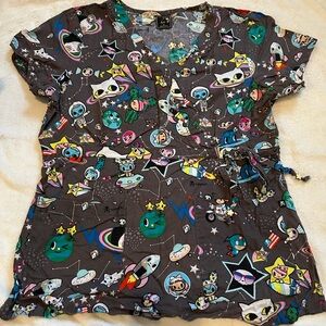 Tokidoki Scrub Top